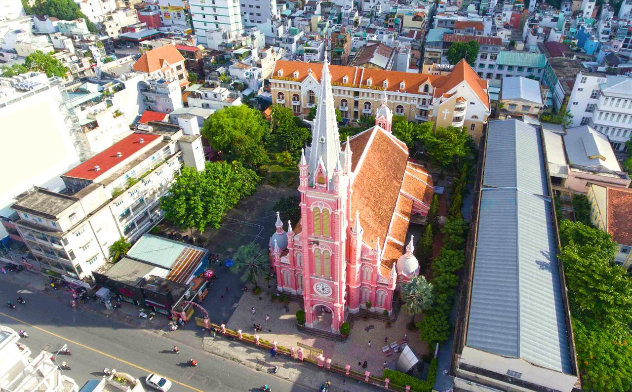 The Nguyens Cafe - Pink Church View Cidade de Ho Chi Minh Exterior foto